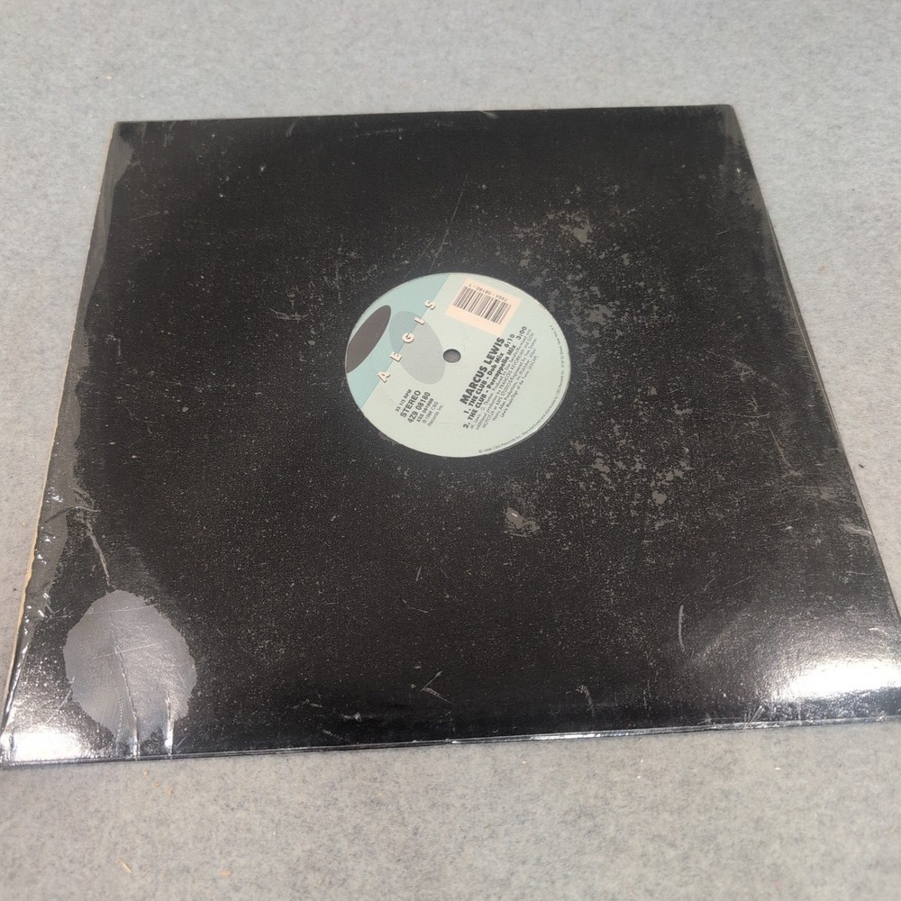 Marcus Lewis The Club 12" Vinyl Single 1988 Aegis Records 4Z9 08180 Francois K - Picture 4 of 8